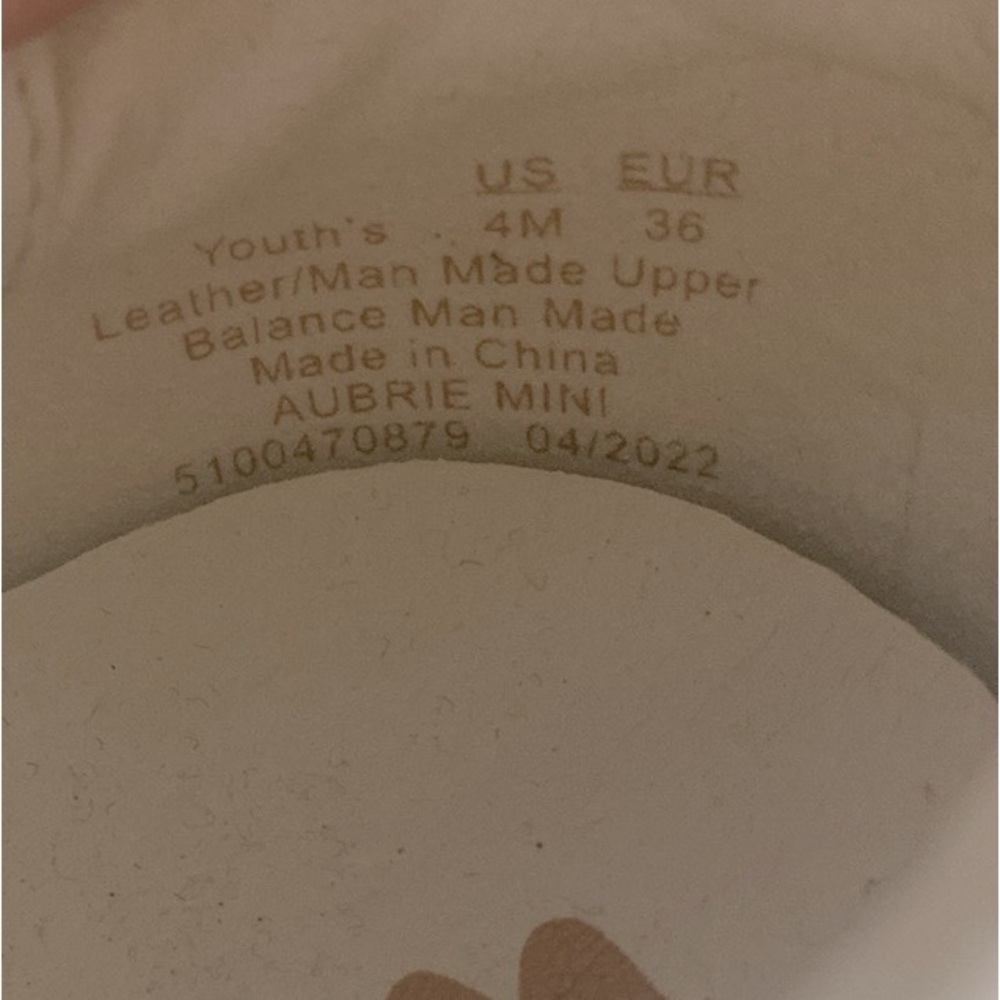 🩶Girls Sam Edelman Aubrie Day Sneaker Size 4 - Picture 14 of 14
